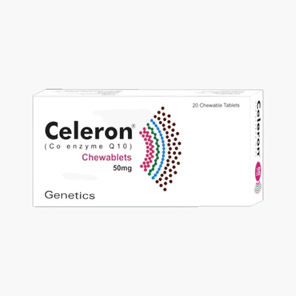 Genetics Celeron Chewablets 50mg, 20 Ct