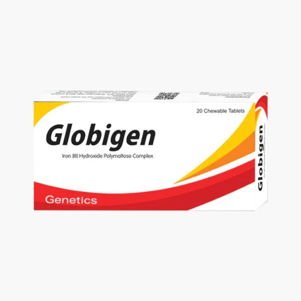 Genetics Globigen 100mg, 20 Ct