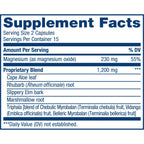 Renew Life Gentle Reset, Herbal Blend and Magnesium Capsules, 30 Count
