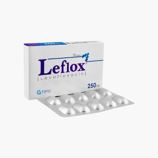 Leflox 250mg Tablet, 10 Ct - Getz Pharma