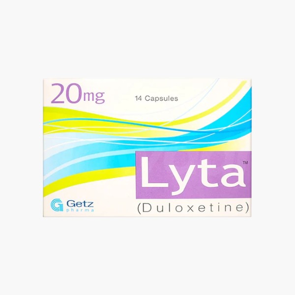 Lyta (Duloxetine) 20mg, 14 Ct - Getz Pharma