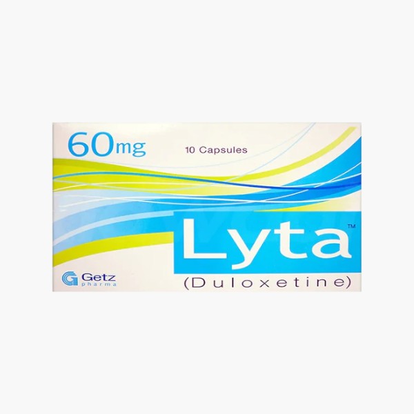Lyta (Duloxetine) 60mg, 10 Ct - Getz Pharma