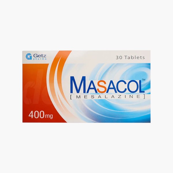 Masacol Tablet 400mg, 30 Ct - Getz Pharma