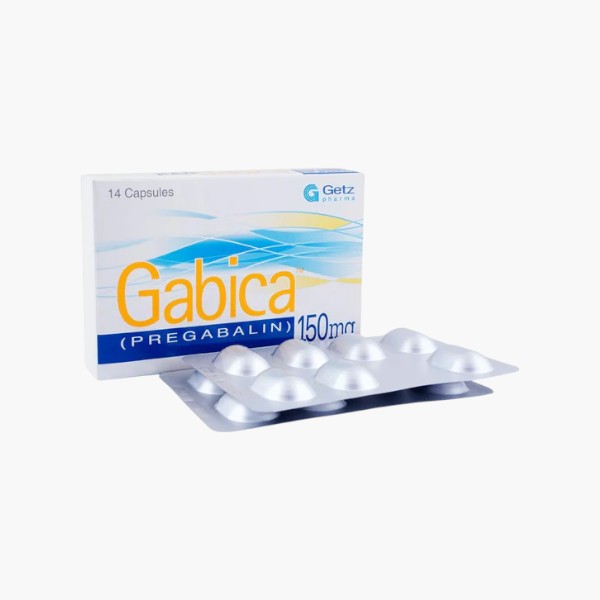 Gabica Capsules 150mg, 14 Ct - Getz Pharma