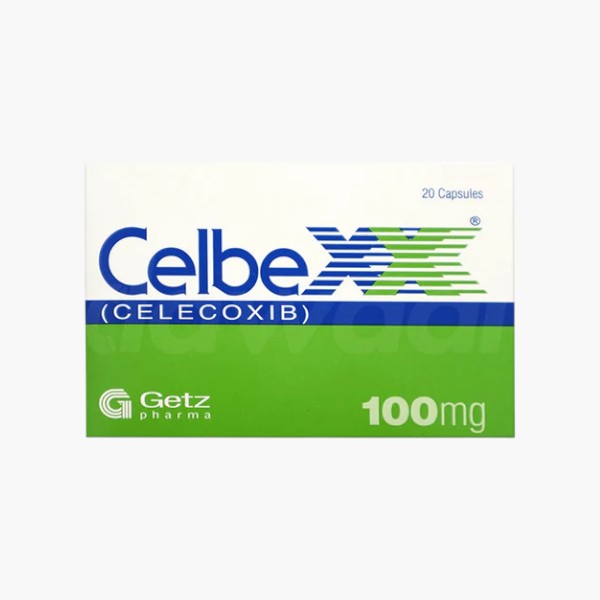 Celbexx Capsules 100mg, 20 Ct - Getz Pharma