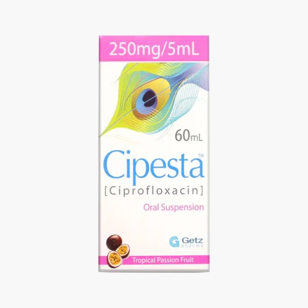 Cipesta Oral Suspension 250mg/5ml - Getz Pharma