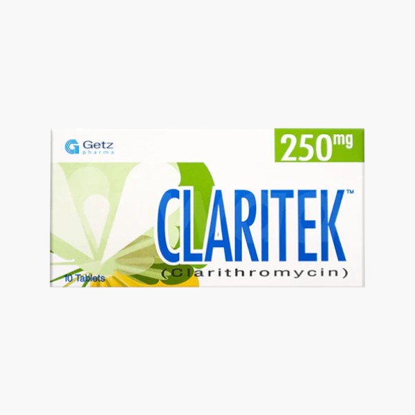 Claritek Tablet 250mg, 10 Ct - Getz Pharma