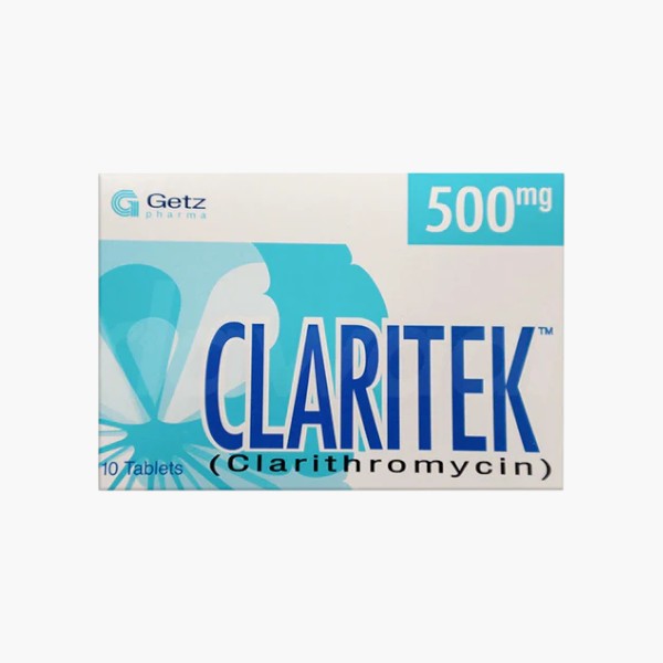 Claritek Tablet 500mg, 10 Ct - Getz Pharma