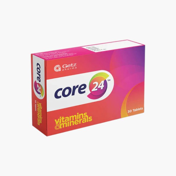 Core 24 Tablet, 30 Ct - Getz Pharma