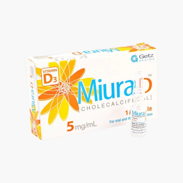 Miura-D Ampoule 5mg/ml, 1 Ct - Getz Pharma