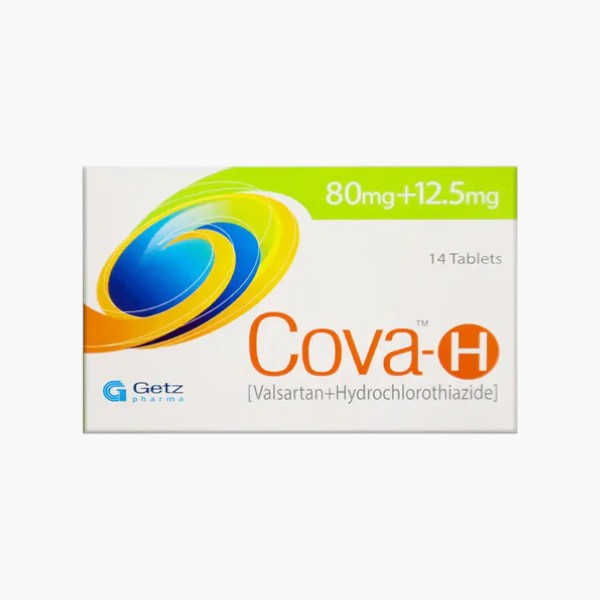 Cova H Tablet 80/12.5mg, 14 Ct - Getz Pharma