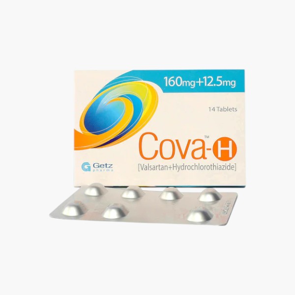 Cova H Tablet 160/12.5mg, 14 Ct - Getz Pharma