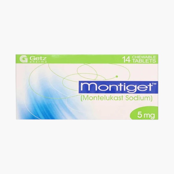 Montiget Tablet 5mg, 14 Ct - Getz Pharma