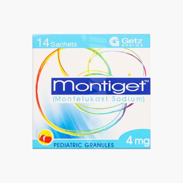 Montiget Pediatric Granules 4mg, 14 Ct - Getz Pharma