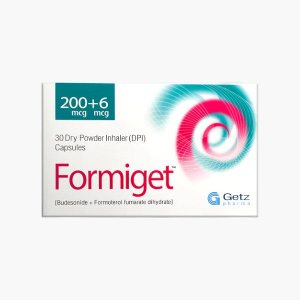 Formiget Capsules 200mcg+6mcg, 30 Ct - Getz Pharma