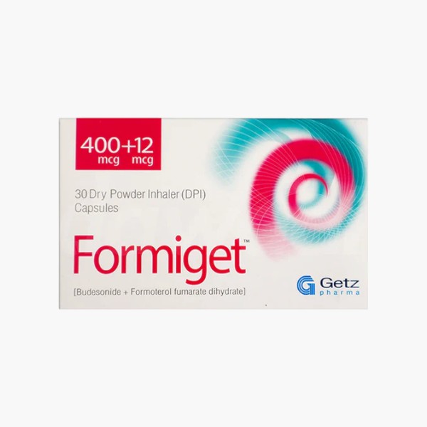 Formiget Capsules 400/12mcg, 30 Ct - Getz Pharma