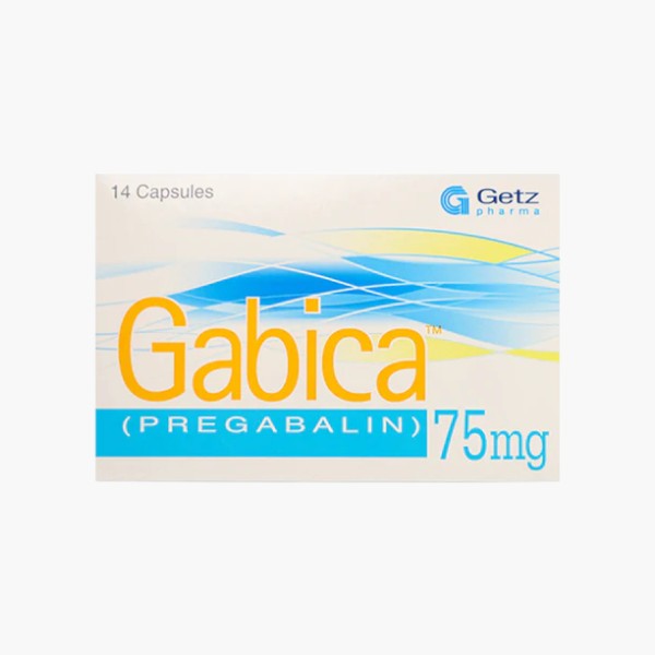 Gabica Capsules 75mg, 14 Ct - Getz Pharma