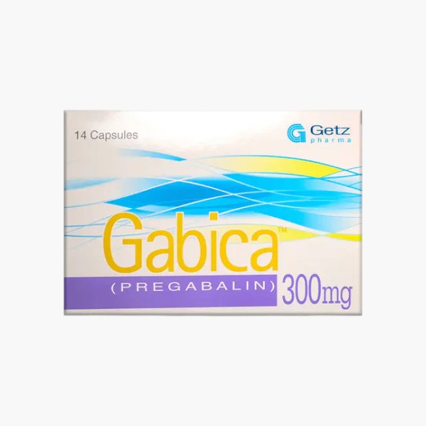 Gabica Capsules 300mg, 14 Ct - Getz Pharma