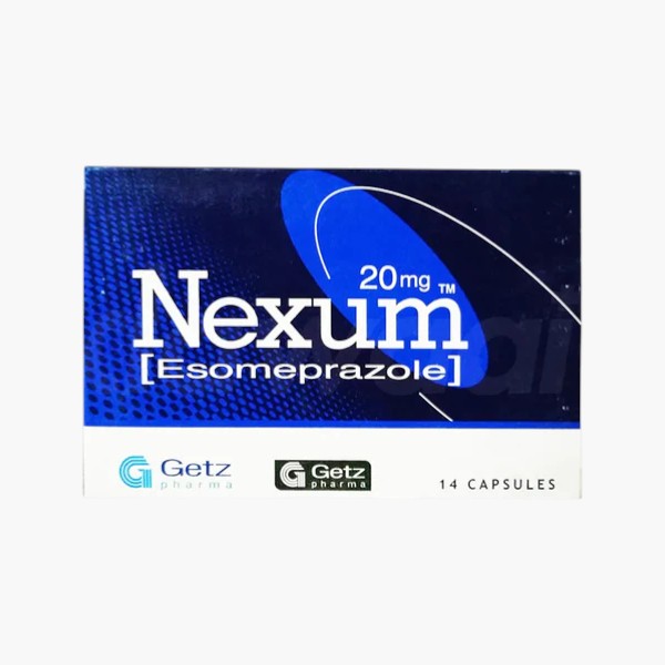 Nexum Capsules 20mg, 14 Ct - Getz Pharma
