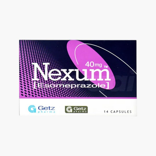 Nexum Capsules 40mg, 14 Ct - Getz Pharma