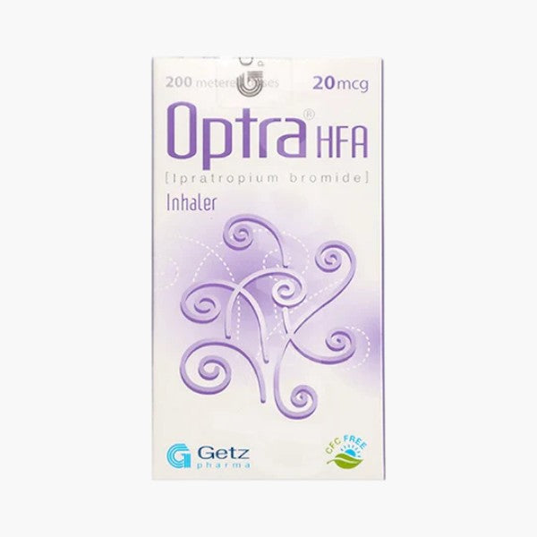Optra Inhaler 20mcg, 1 Ct - Getz Pharma