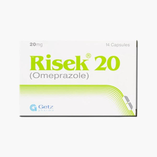 Risek 20 (Omeprazole), 21 Ct