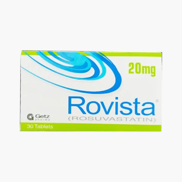 Rovista 20mg, 30 Ct - Getz Pharma