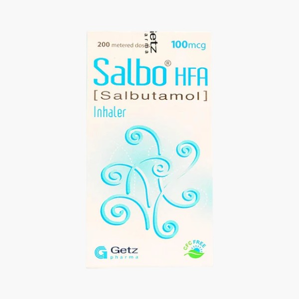 Salbo HFA Inhaler 100mcg, Getz Pharma