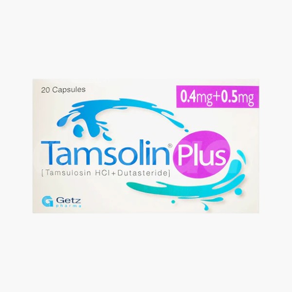 Tamsolin Plus Capsules 0.4/0.5mg, 20 Ct - Getz Pharma
