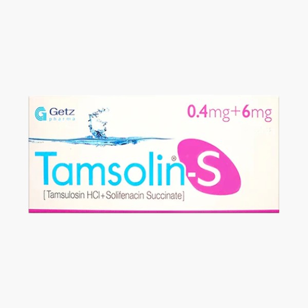 Tamsolin-S Tablets 0.4/6mg, 20 Ct - Getz Pharma
