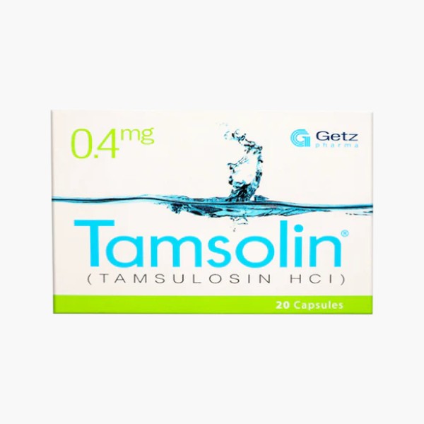Tamsolin Capsules 0.4mg, 20 Ct - Getz Pharma