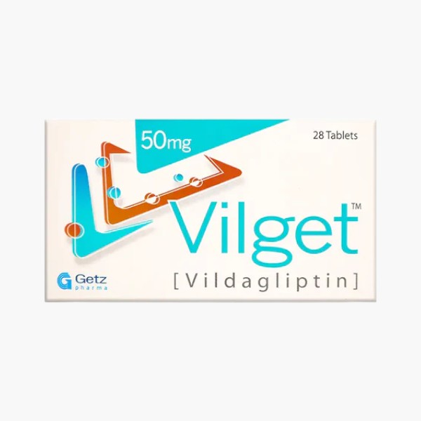 Vilget (Vildagliptin) 50mg, 28 Ct - Getz Pharma