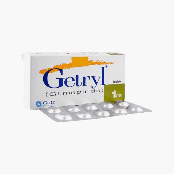Getryl 1mg Tablet, 30 Ct - Getz Pharma