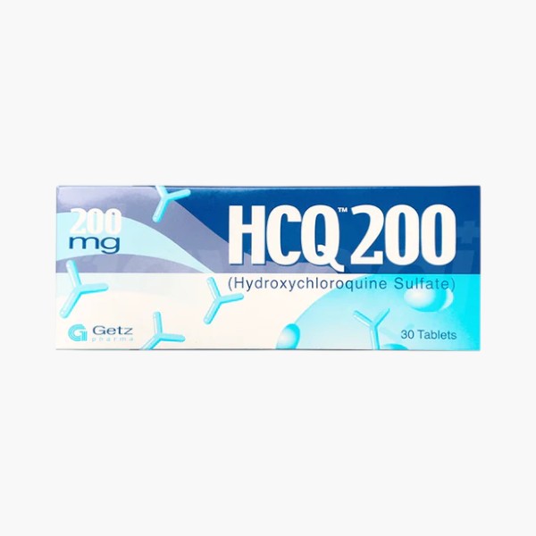 HCQ 200 200mg, 30 Ct - Getz Pharma