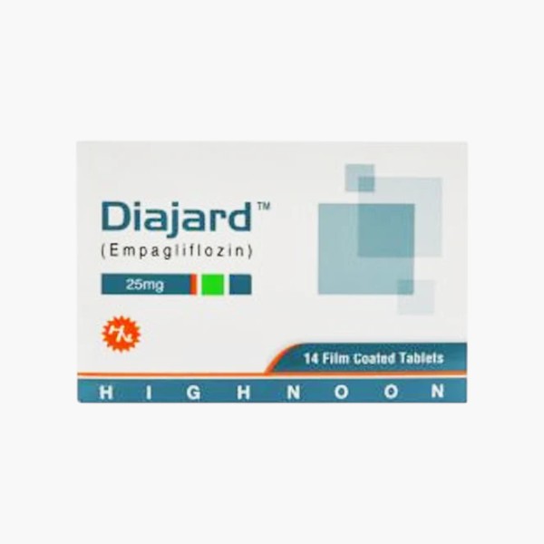 Diajard (Empagliflozin) 25mg Tablets, 14 Ct - Highnoon