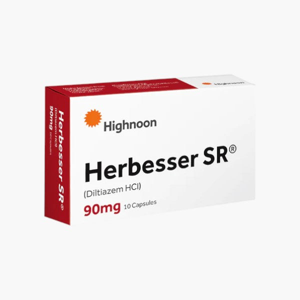 Herbesser SR 90mg Capsules, 10 Ct - Highnoon