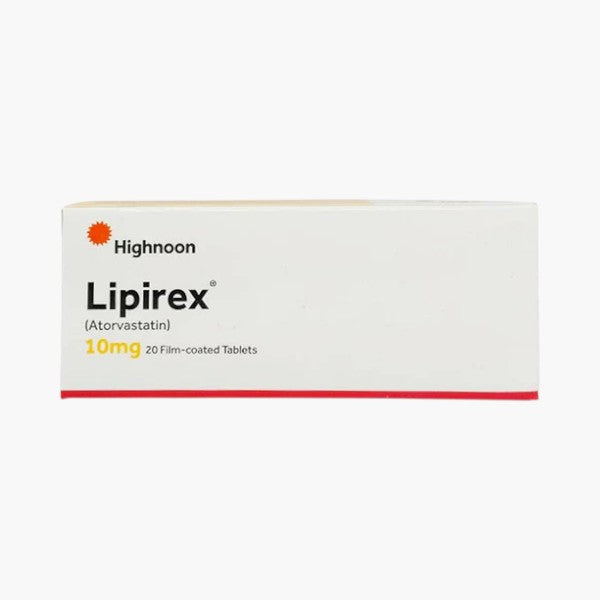 Lipirex 10mg Tablets, 20 Ct - Highnoon