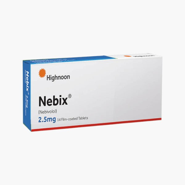 Nebix (Nebivolol) 2.5mg, 20 Ct - Highnoon