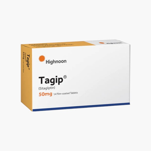 Tagip (Sitagliptin) Tablets 50mg, 14 Ct - Highnoon
