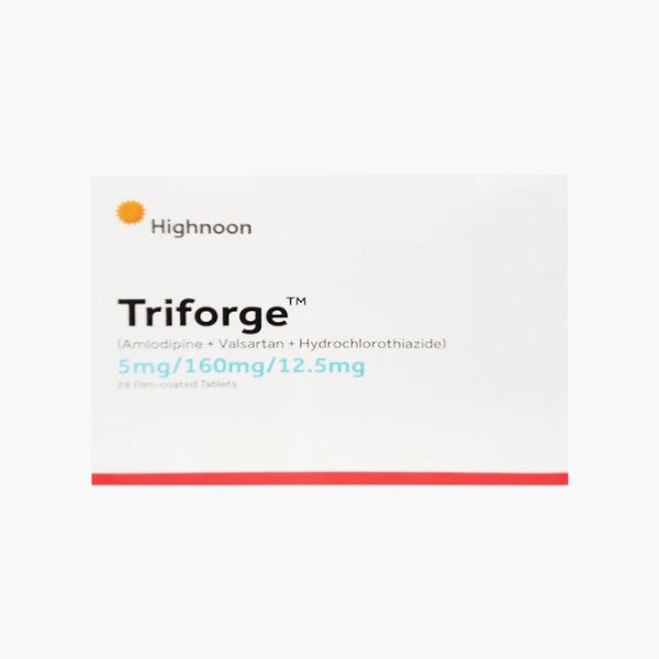 Triforge 5mg/160mg/12.5mg, 28 Ct - Highnoon
