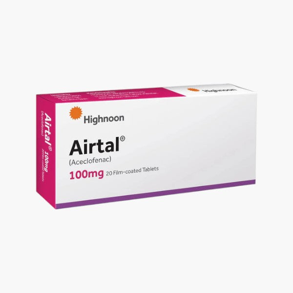 Airtal 100mg Tablets, 20 Ct - Highnoon