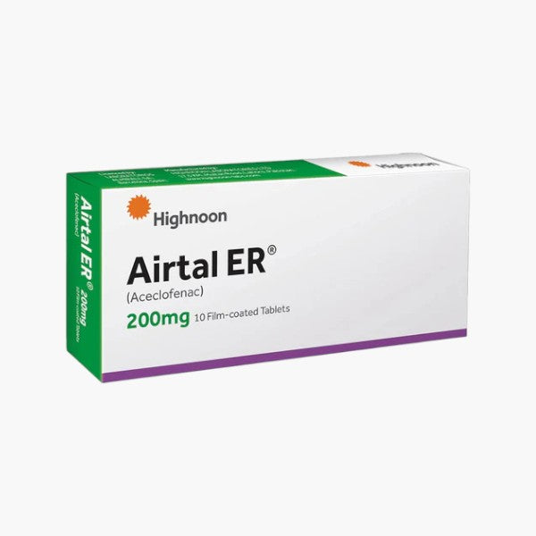Airtal ER 200mg Tablets, 10 Ct - Highnoon