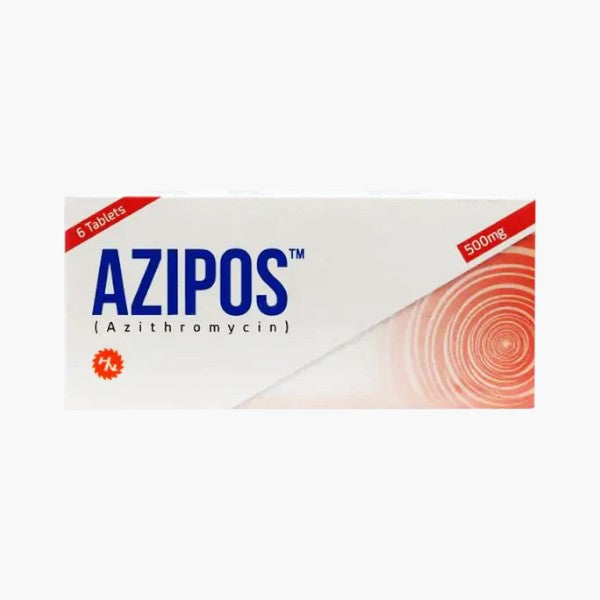 Azipos 500mg Tablets, 6 Ct - Highnoon