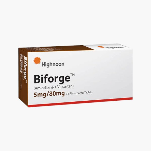 Biforge 5mg/80mg Tablets, 30 Ct - Highnoon