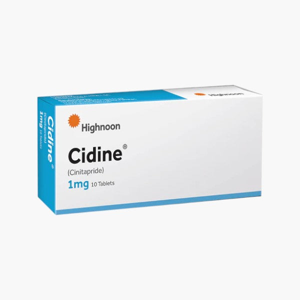 Cidine (Cinitapride) 1 mg, 10 Ct - Highnoon