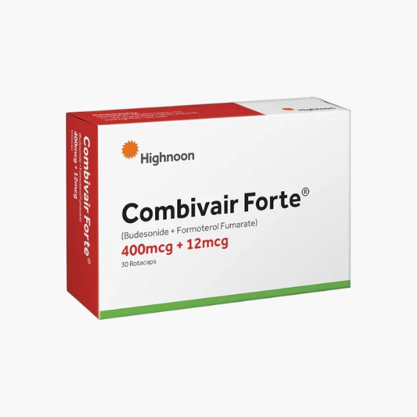 Combivair Forte 400mcg+12mcg, 30 Ct - Highnoon