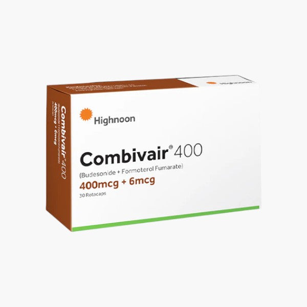 Combivair 400mcg/6mcg, 30 Ct - Highnoon