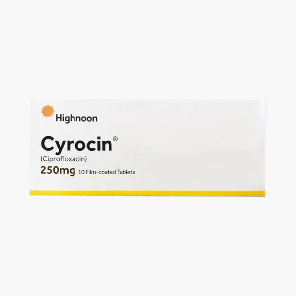 Cyrocin Tablets 250mg, 10 Ct - Highnoon