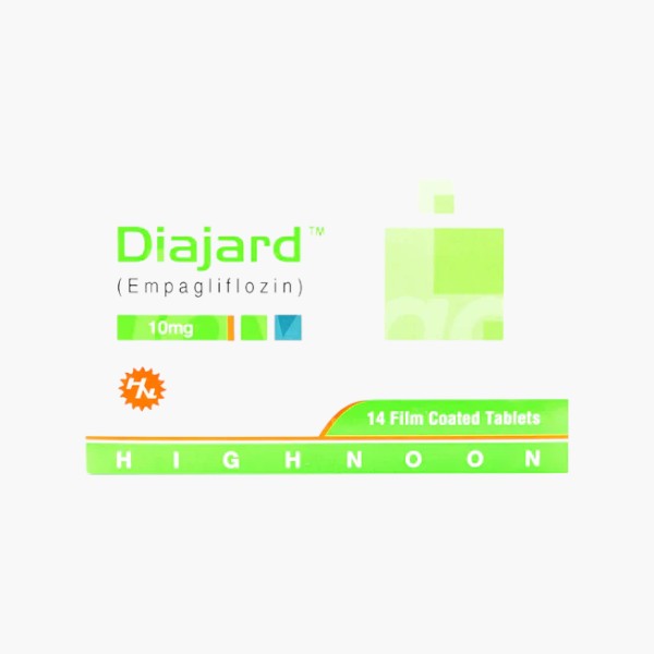 Diajard (Empagliflozin) 10mg Tablets, 14 Ct - Highnoon
