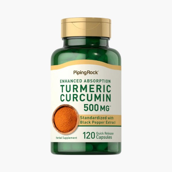 Turmeric Curcumin Complex - 500 mg, 120 Quick Release Capsules